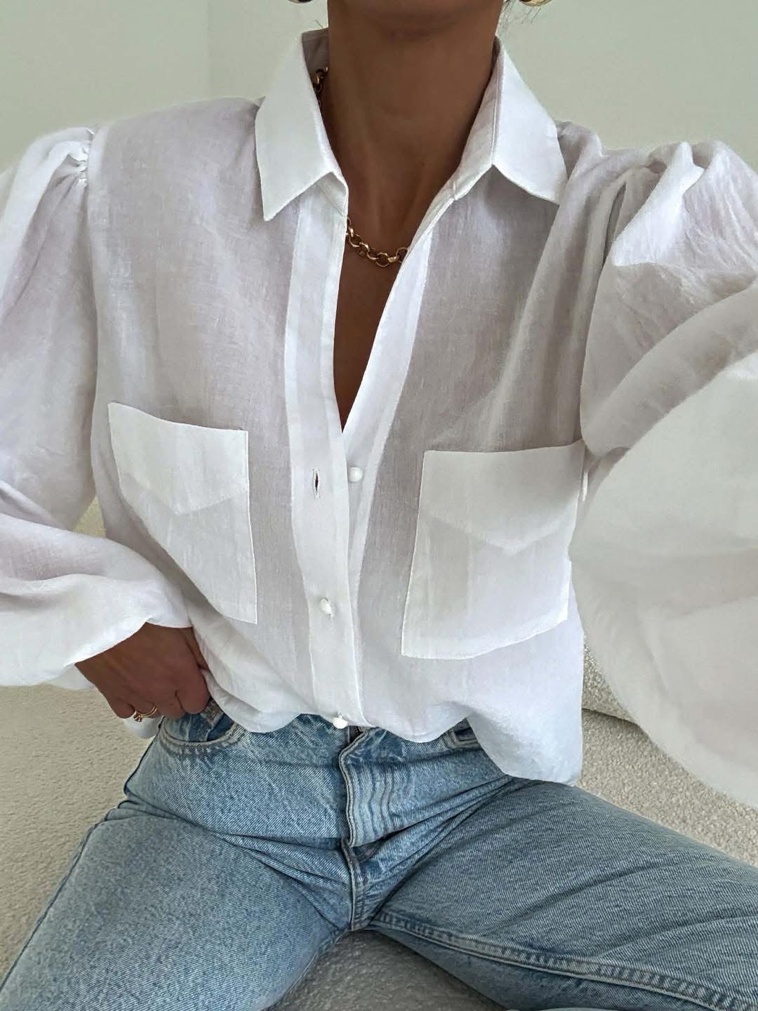 Koszula MEMPHIS biała