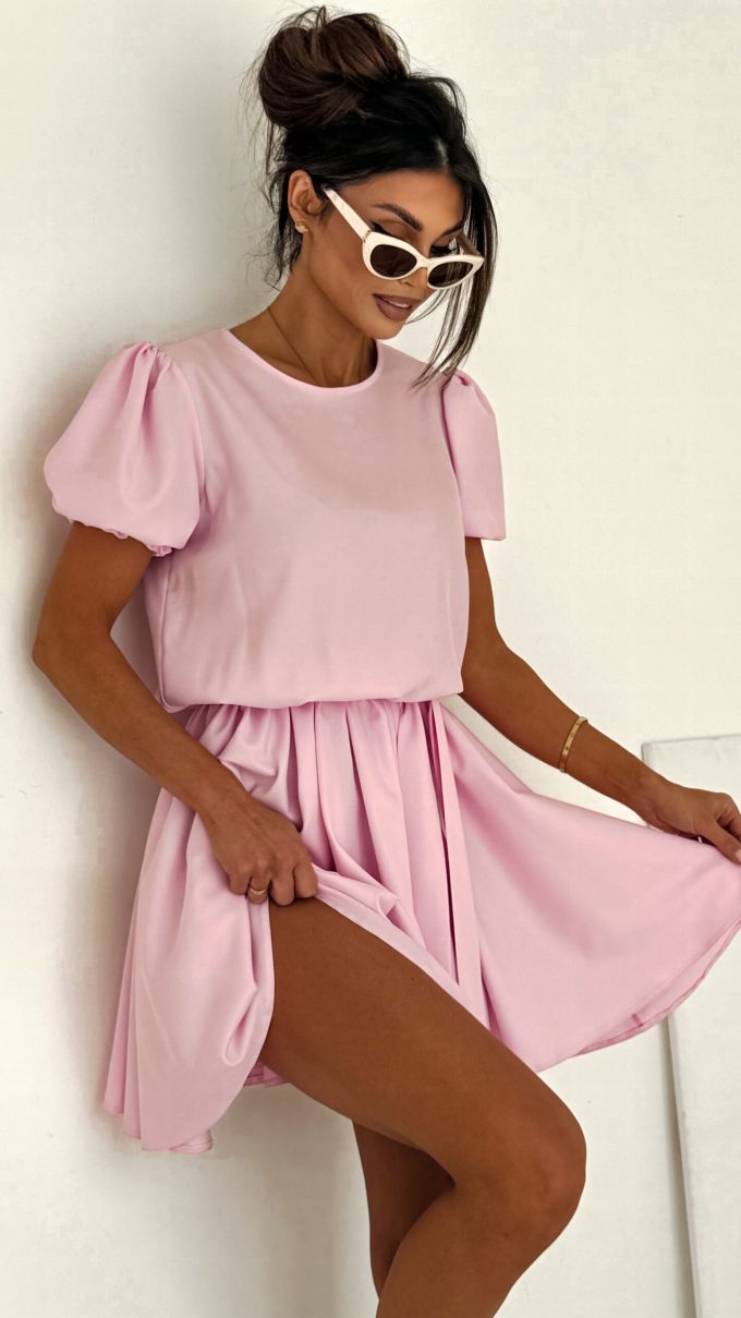 Sukienka SANTORINI cukierkowy róż