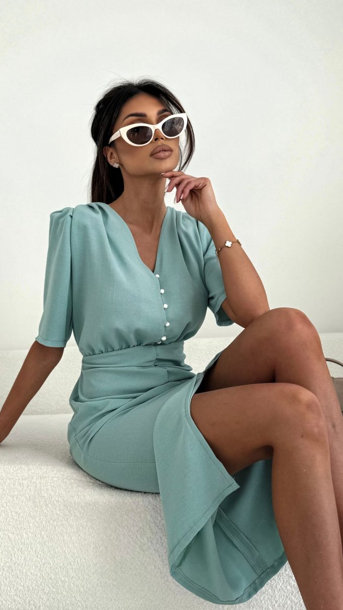 Sukienka PANAMA turkusowa