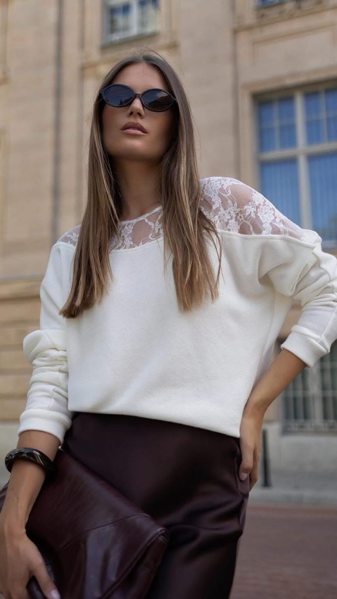 Sweter ZAFIRA ecru