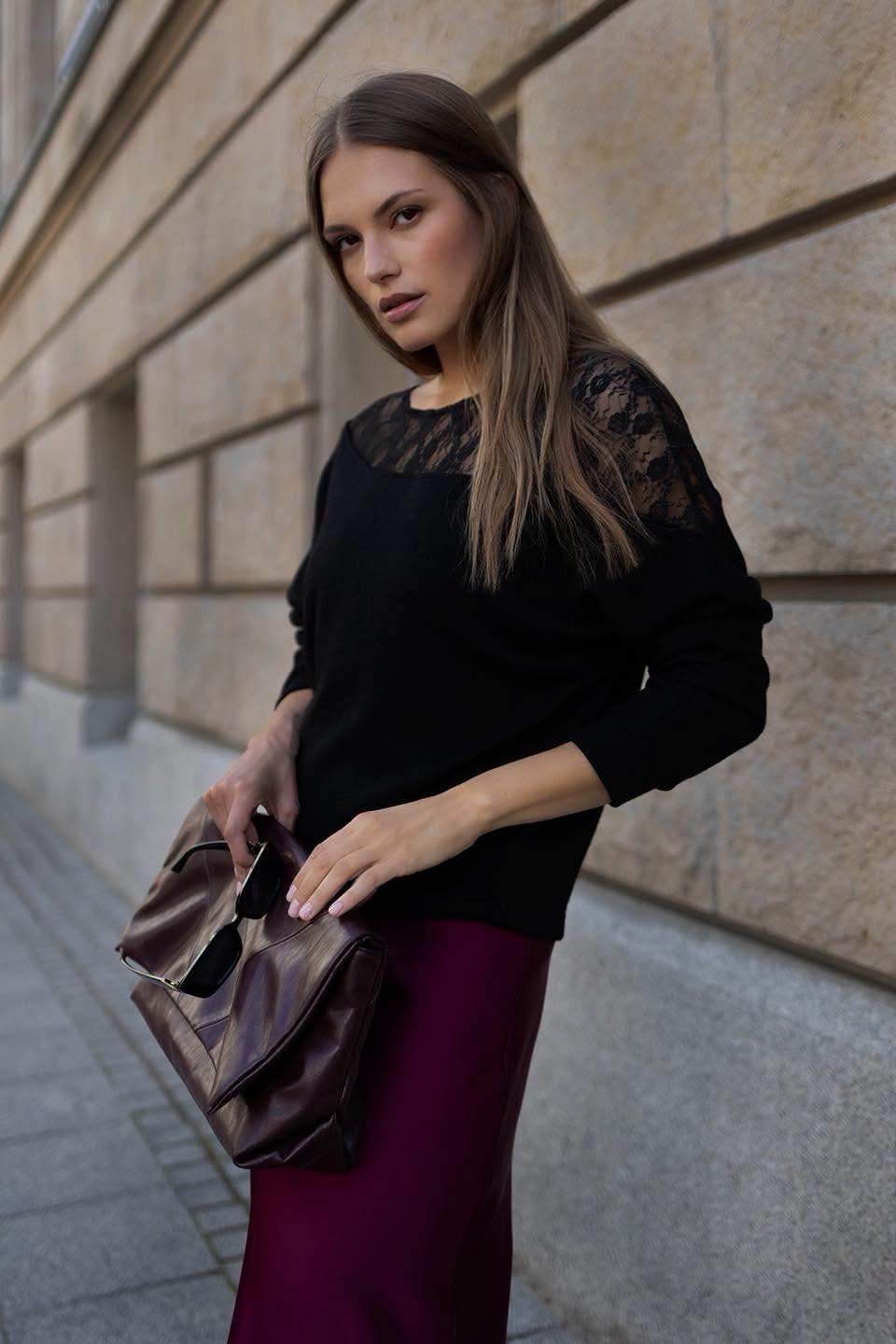 Sweter ZAFIRA czarny