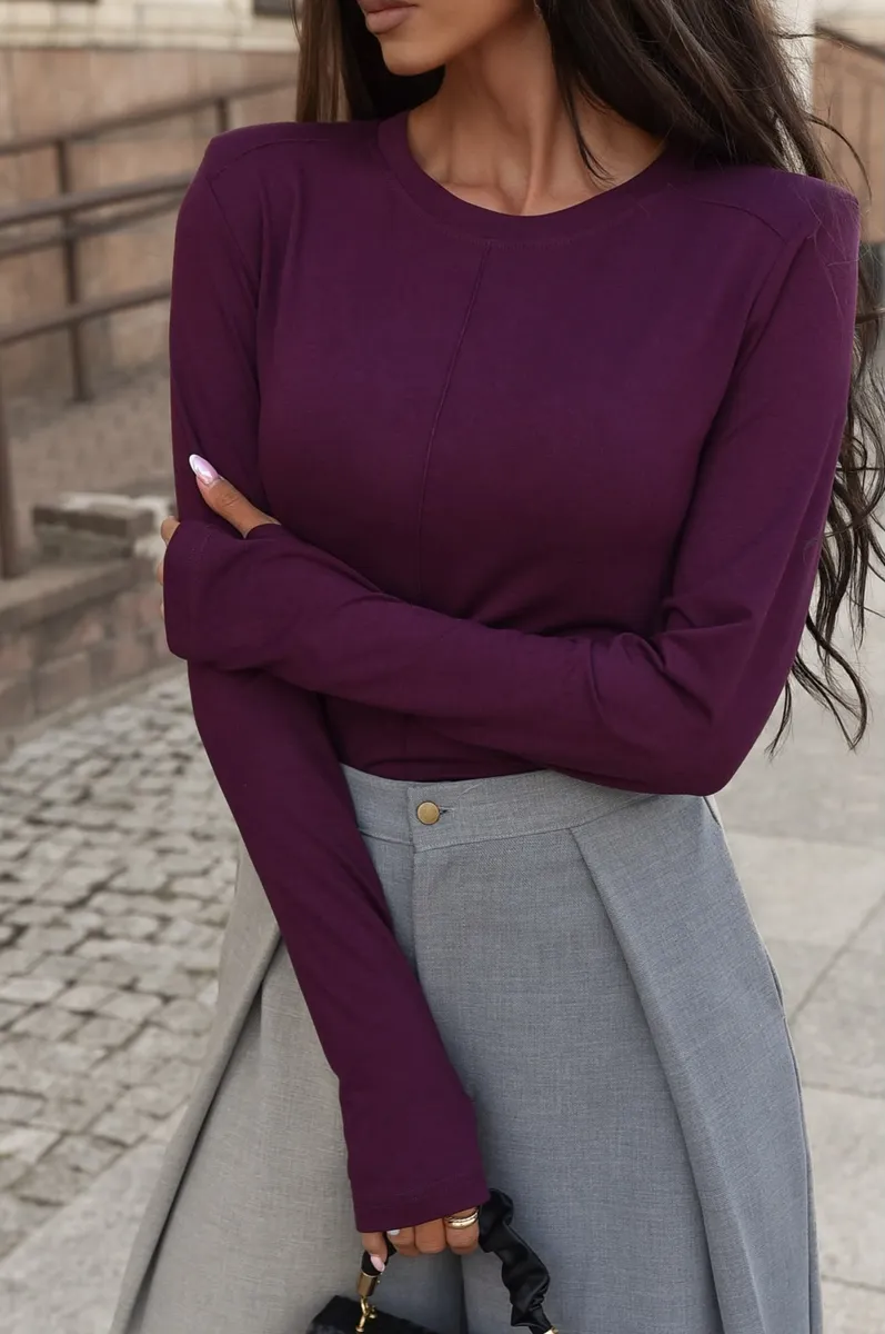Bluzka SIMPLE fioletowa